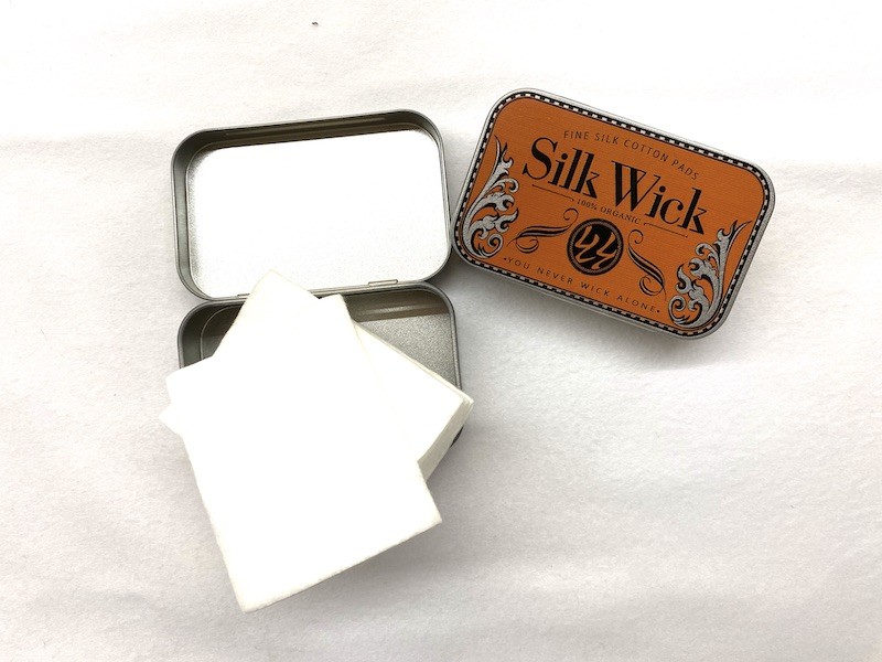 Silk Wick von Flavermonks in Dose WattePads